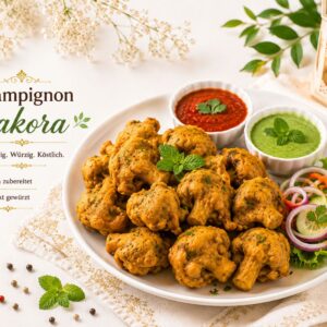 Champignons pakora