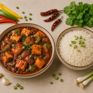 Tofu chilly (vegan)